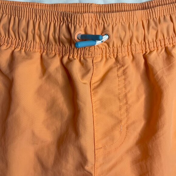 Art class mid-thigh length orange Size L (10/12). Made in Vietnam. 100% Nylon. - Picture 2 of 7